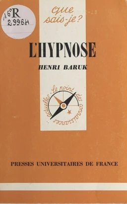 L'hypnose