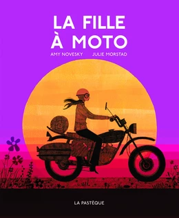 La fille à la moto