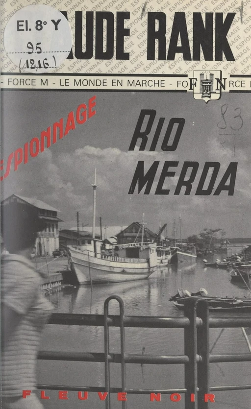 Rio Merda - Claude Rank - (Fleuve Éditions) réédition numérique FeniXX