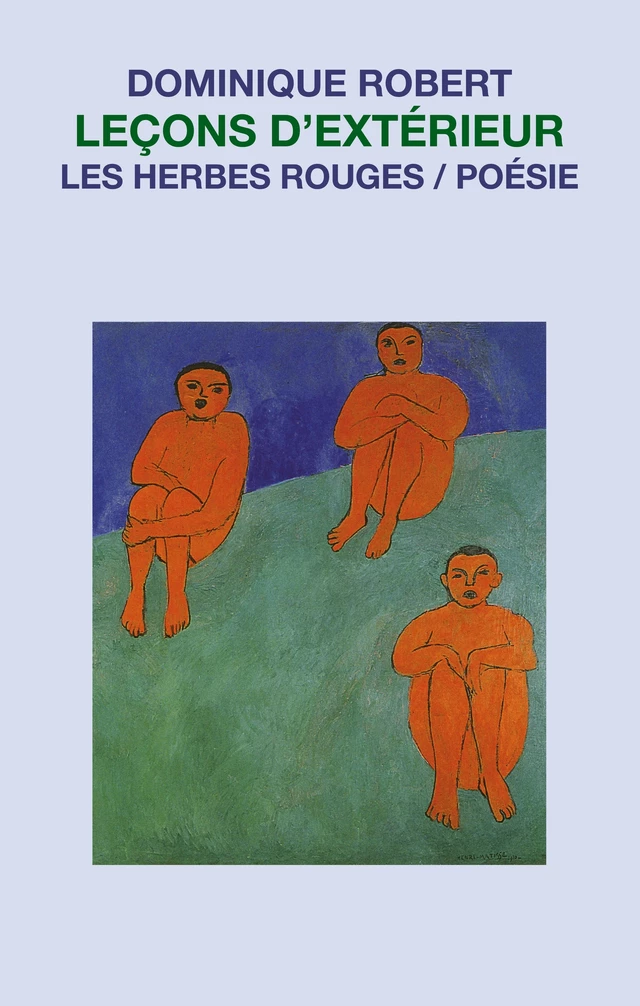 Leçons d’extérieur - Dominique Robert - Les Herbes Rouges