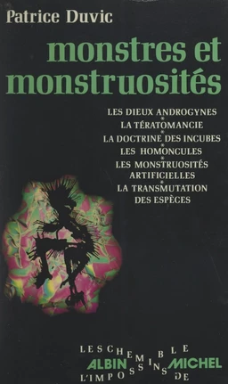 Monstres et monstruosités