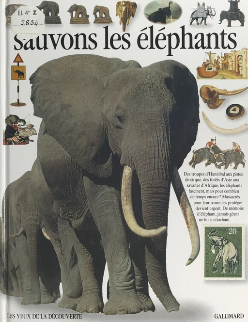 Sauvons les éléphants - Ian Redmond - (Gallimard) réédition numérique FeniXX