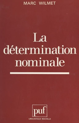 La détermination nominale