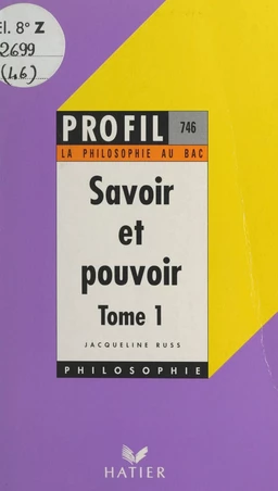 Savoir et pouvoir (1)