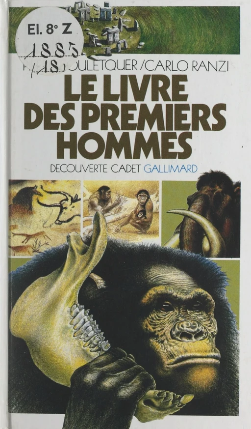 Le livre des premiers hommes - Pierre-Louis Gouletquer - (Gallimard) réédition numérique FeniXX