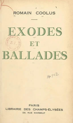 Exodes et ballades