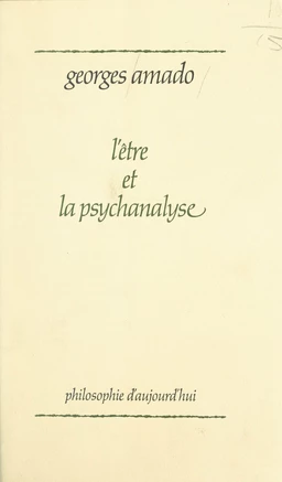 L'être et la psychanalyse