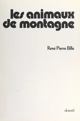 Les animaux de montagne