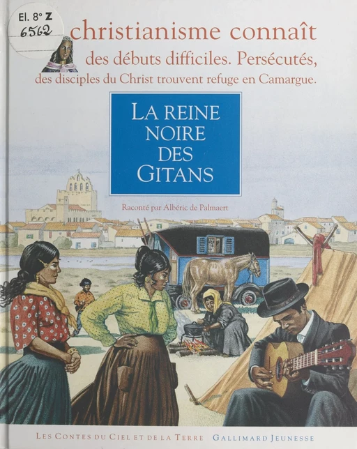 La reine noire des Gitans - Albéric de Palmaert - (Gallimard Jeunesse) réédition numérique FeniXX