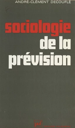 Sociologie de la prévision