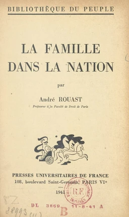 La famille dans la nation