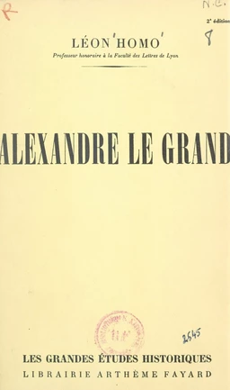 Alexandre Le Grand