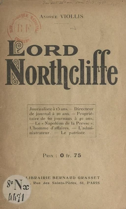 Lord Northcliffe