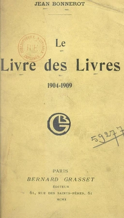 Le livre des livres