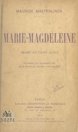 Marie-Magdeleine