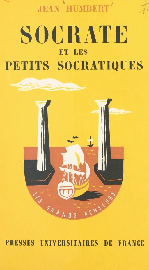 Socrate et les petits socratiques - Jean Humbert - (Presses universitaires de France) réédition numérique FeniXX