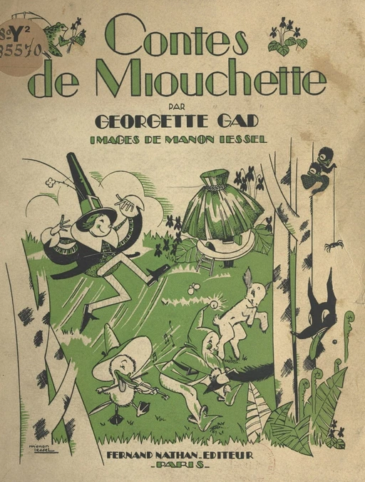 Contes de Miouchette - Georgette Gad - (Nathan) réédition numérique FeniXX