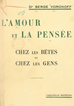 L'amour et la pensée