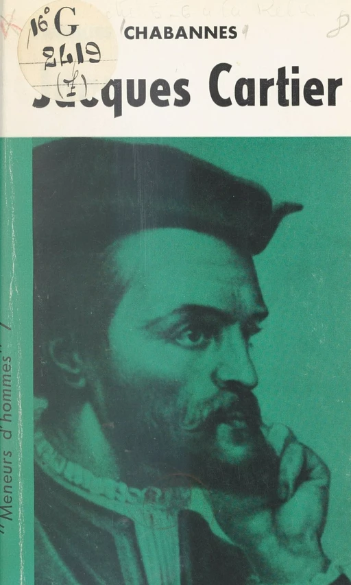 Jacques Cartier - Jacques Chabannes - (La Table Ronde) réédition numérique FeniXX