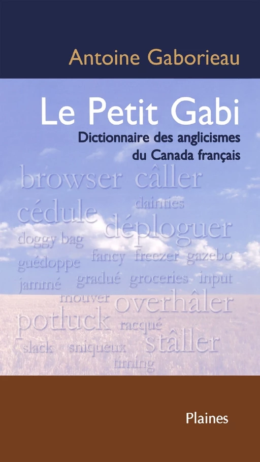 Le petit Gabi - Antoine Gaborieau - Éditions des Plaines