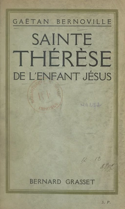 Sainte Thérèse de l'Enfant Jésus