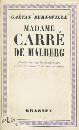 Madame Carré de Malberg