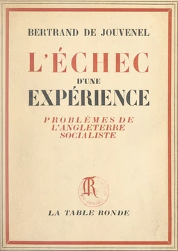 L'échec d'une expérience