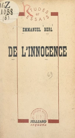 De l'innocence