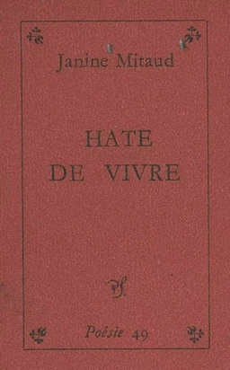 Hâte de vivre