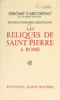 Études d'histoire chrétienne (2)