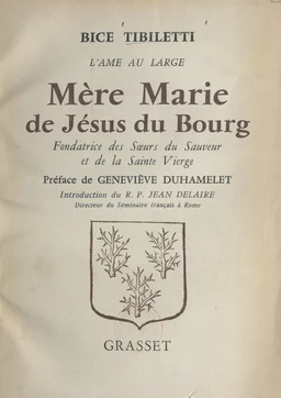 Mère Marie de Jésus du Bourg