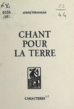 Chant pour la terre