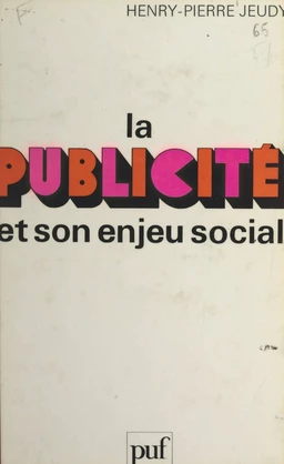 La publicité et son enjeu social