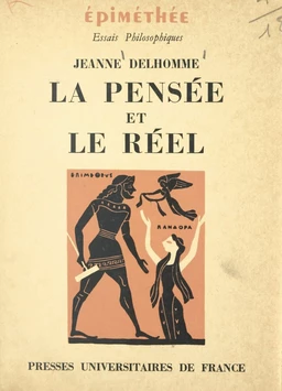 La pensée et le réel : critique de l'ontologie