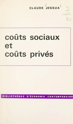 Coûts sociaux et coûts privés