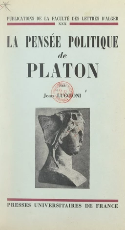 La pensée politique de Platon