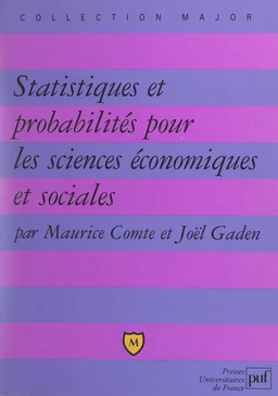 Statistiques et probabilités pour les sciences économiques et sociales