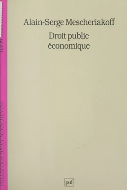 Droit public économique