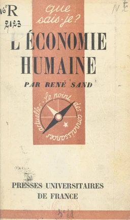 L'économie humaine