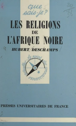 Les religions de l'Afrique noire