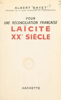 Pour une réconciliation française