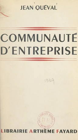 Communauté d'entreprise