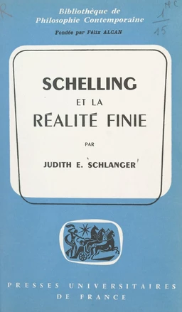 Schelling et la réalité finie