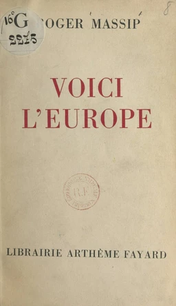 Voici l'Europe