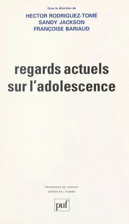 Regards actuels sur l'adolescence