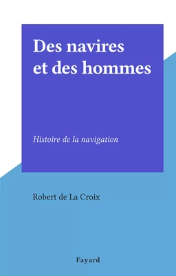 Des navires et des hommes