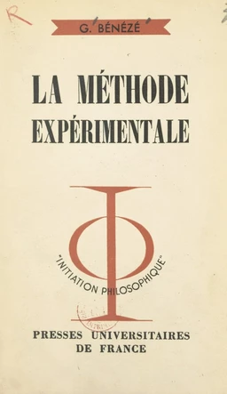 La méthode expérimentale