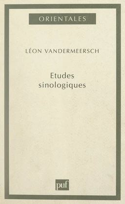 Études sinologiques