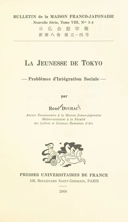 La jeunesse de Tokyo