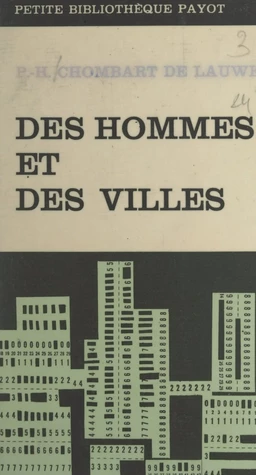 Des hommes et des villes